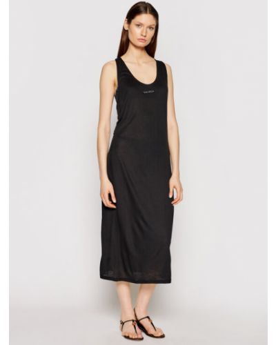 Calvin Klein Swimwear Strand ruha KW0KW01355 Fekete Regular Fit