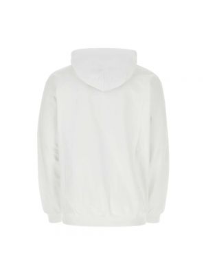 Sudadera con capucha de algodón oversized Vtmnts blanco