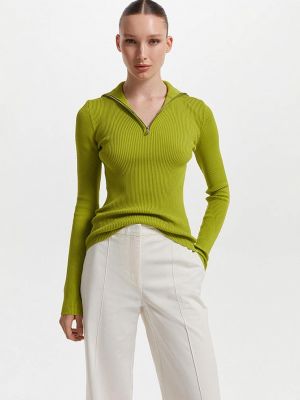 Пуловер Love Republic зеленый