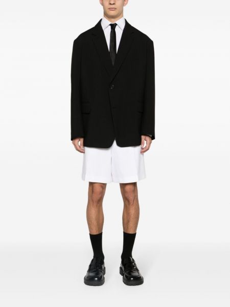Shorts en coton Valentino Garavani blanc