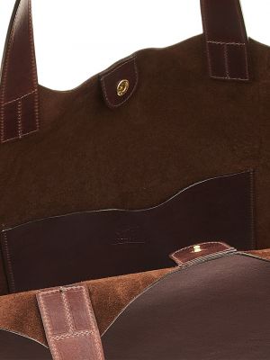 Кожаная сумка Il Bisonte коричневая