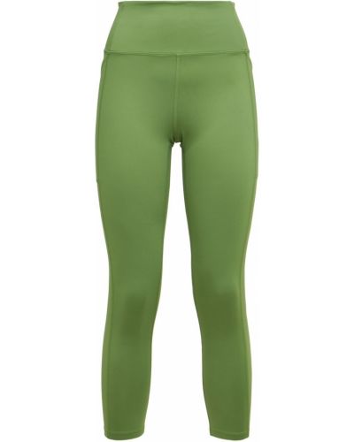 Magas derekú leggings zsebes Girlfriend Collective zöld