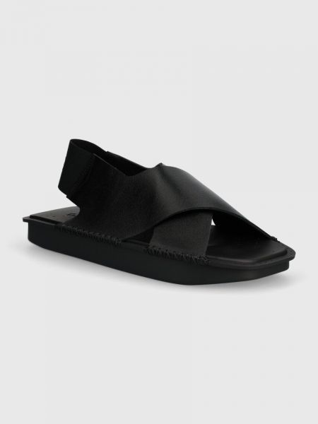 Sandale din piele Y-3 negru