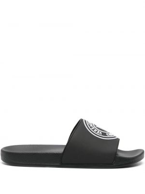 Slip on félcipo Versace Jeans Couture fekete