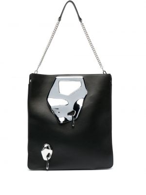 Δερμάτινη τσάντα shopper Published By μαύρο