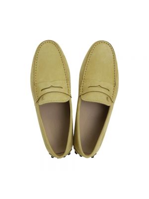 Loafers de ante Tod's amarillo