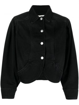 Džínová bunda Isabel Marant černá