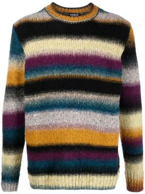 Вълнен пуловер от алпака вълна на райета Dondup