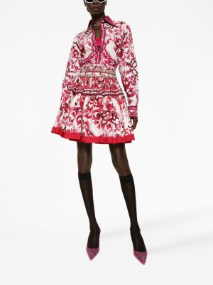 Hemd aus baumwoll mit print Dolce & Gabbana