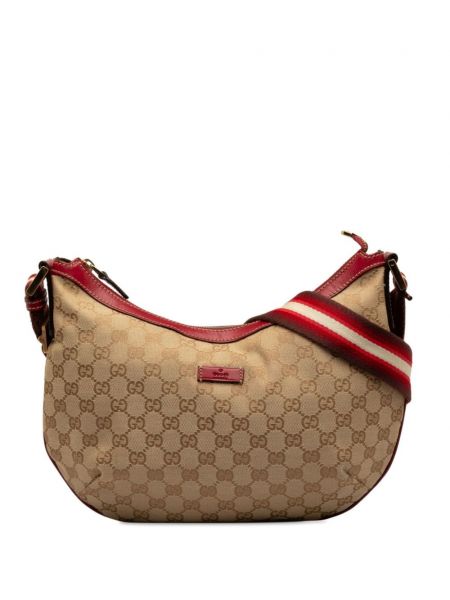 Чанта през рамо Gucci Pre-owned кафяво