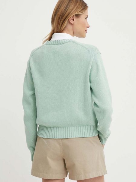 Pamut pulóver Polo Ralph Lauren zöld