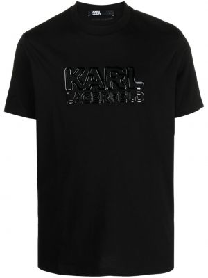 T-shirt Karl Lagerfeld svart