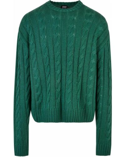 Пуловер Urban Classics зелено
