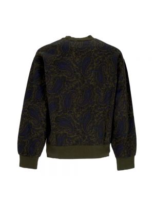 Sweatshirt mit rundhalsausschnitt mit print mit paisleymuster Carhartt Wip grün