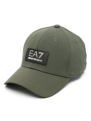 Kepurė su snapeliu Ea7 Emporio Armani žalia
