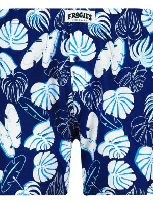 Kratke hlače s tropskim uzorkom Frogies plava