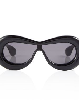Oversized napszemüveg Loewe fekete