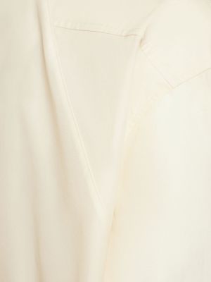 Oversized bavlnená košeľa Peter Do biela