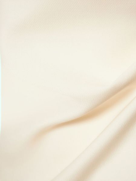 Rochie mini din crep cu stele Valentino alb