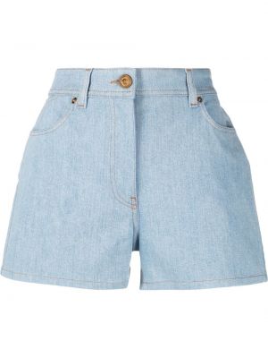 Jeans-shorts Versace blå