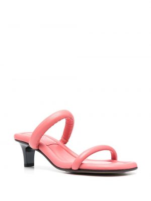 Leder sandale Isabel Marant pink