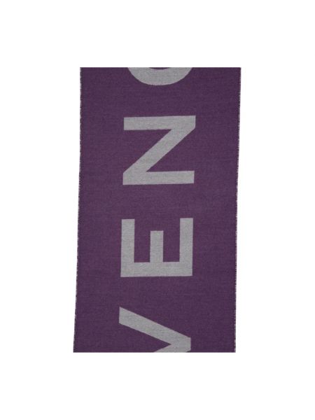 Bufanda de lana Givenchy violeta