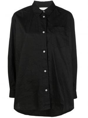 Bavlněná košile Skall Studio černá