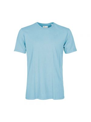Niebieska koszulka Colorful Standard