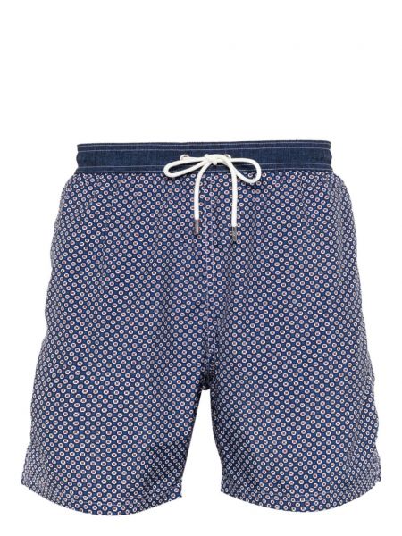 Shorts mit print Paul & Shark blau