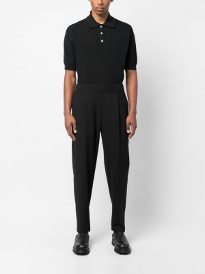 Hose mit plisseefalten Giorgio Armani schwarz
