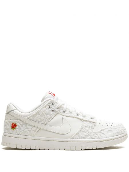 Virágos sneakers Nike Dunk fehér