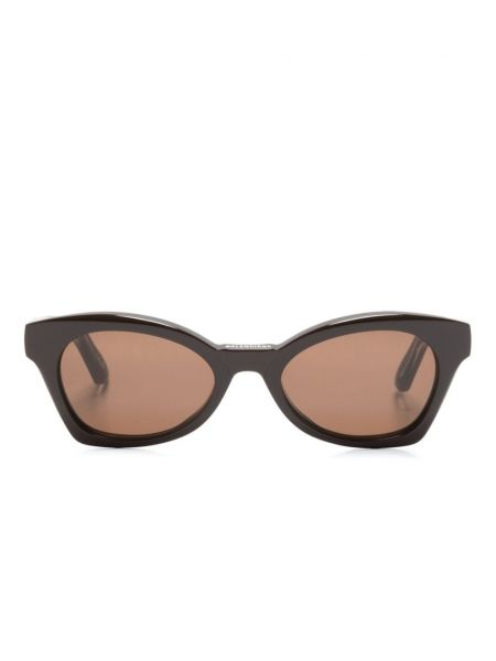 Brązowe okulary przeciwsłoneczne Balenciaga Eyewear