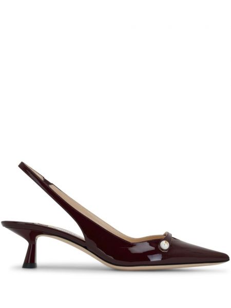 Slingback pumper med stropper Jimmy Choo rød