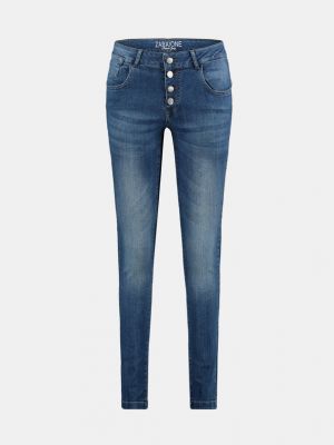 Skinny jeans Zabaione blau
