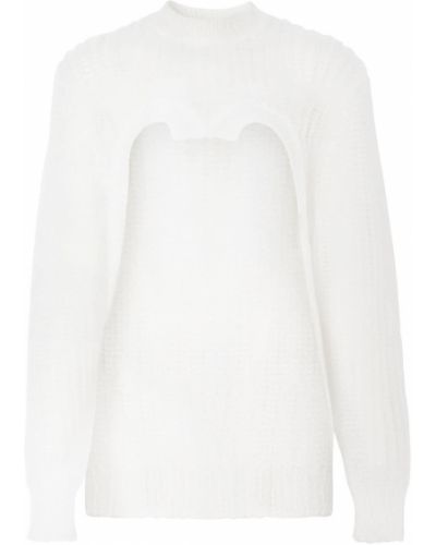 Jersey de punto de tela jersey Burberry blanco