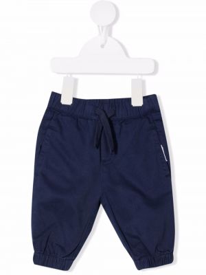 Bomull chinos for jenter Stella Mccartney Kids blå