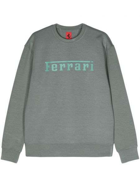 Jersey langes sweatshirt Ferrari grau