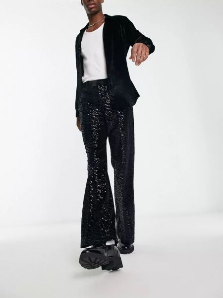 Элегантные брюки с пайетками Asos