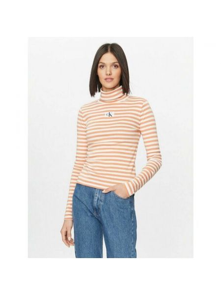 Водолазка Calvin Klein Jeans, M [INT] оранжевый
