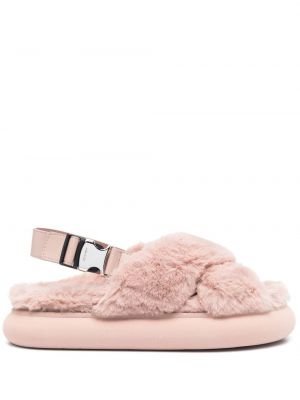 Chaussons Moncler rose