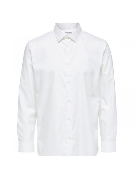 Biała klasyczny koszula Selected