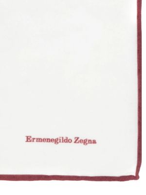 Хлопковый платок Ermenegildo Zegna белый