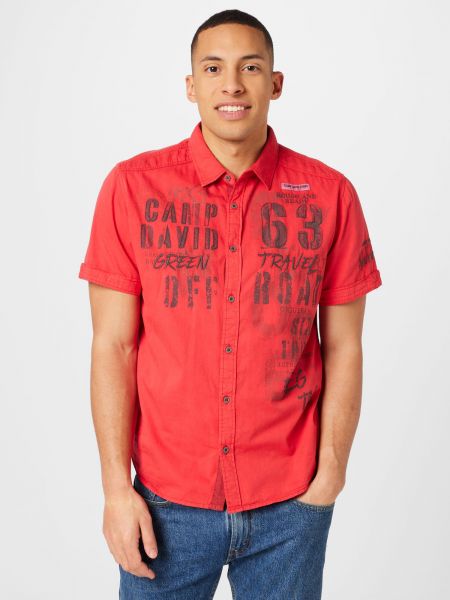 Риза Camp David червено