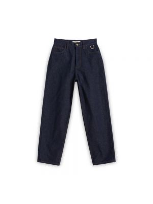 Niebieskie proste jeansy Fendi