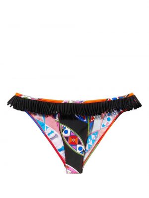 Bikini à imprimé à motifs abstraits Pucci