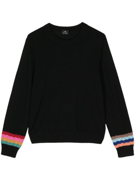 Woll pullover Ps Paul Smith schwarz