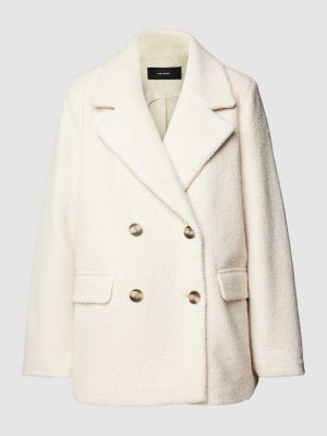 Krótki płaszcz Vero Moda biały