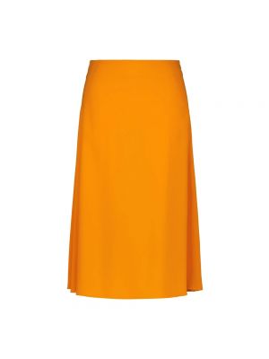 Pomarańczowa spódnica midi Liviana Conti