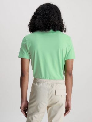 Tričko Calvin Klein Jeans zelené