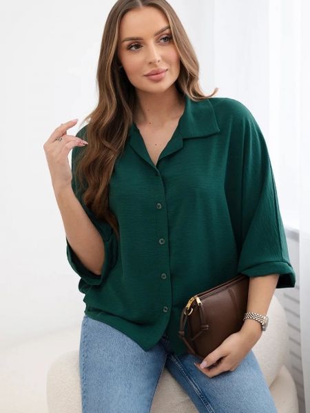 Bluza oversized Kesi zelena
